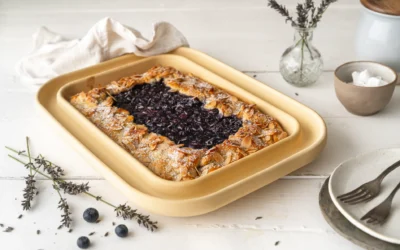 Blaubeer-Galette mit Mandel und Lavendel: Ein Rezept für Genießer