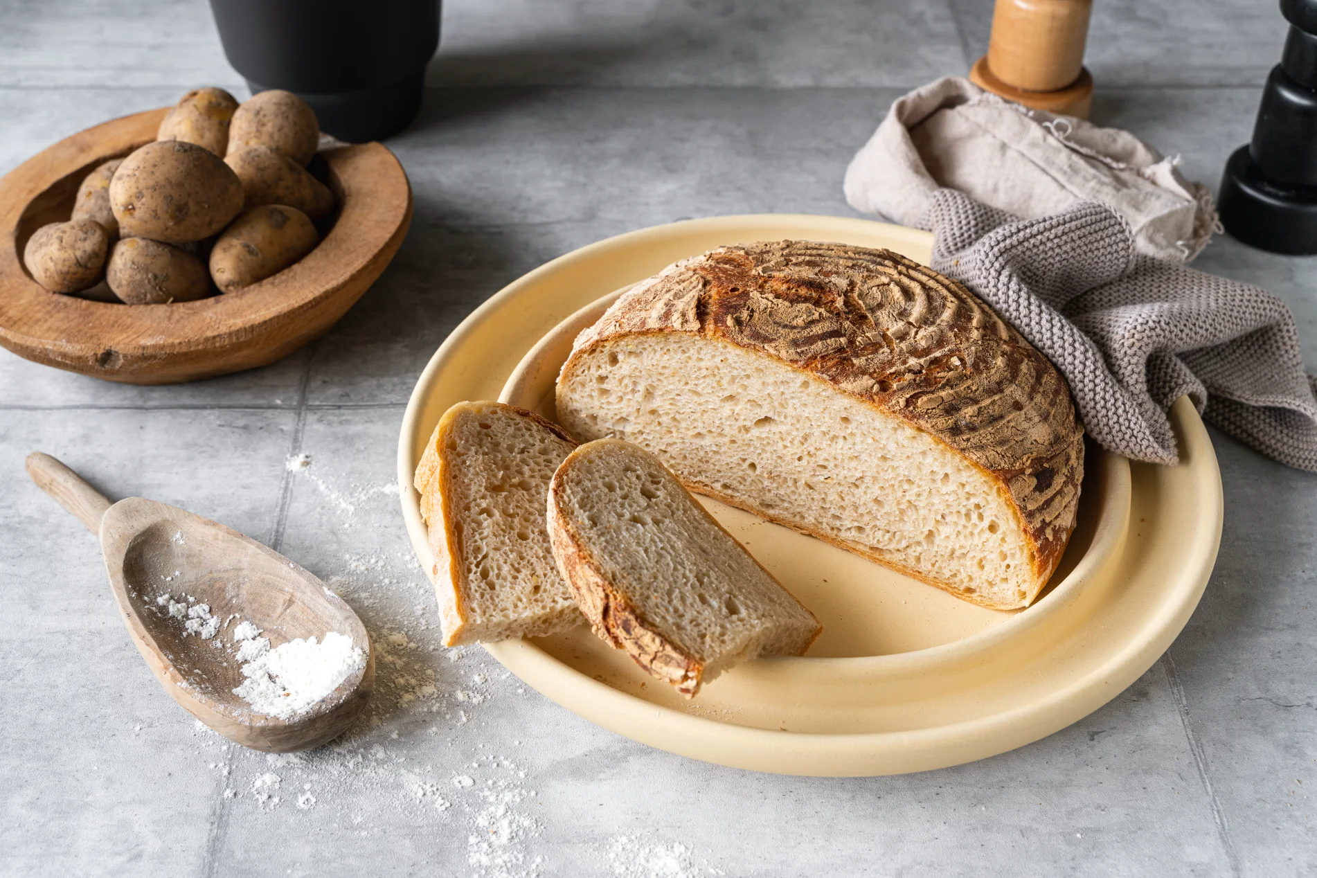 Kartoffel-Weizen-Brot